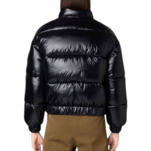 SAVE THE DUCK Shira Puffer Jacket Bomber Coat Off White Warm Plumtech Down - Picture 14 of 14